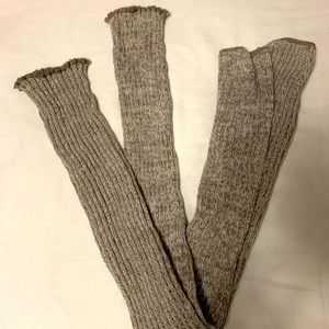 Cozy thigh high legwarmers
